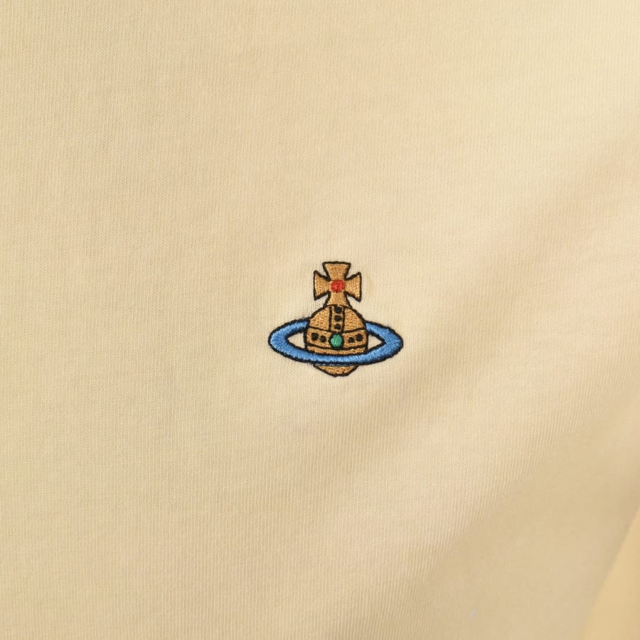 【Vivienne Westwood】ロゴ クラシック Tシャツ ユニセックス Vivienne Westwood Classic Logo T Shirt Yellow | Mainline